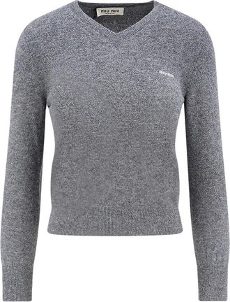 Miu Miu Mujer, Jerseys, Gris, Talla: S