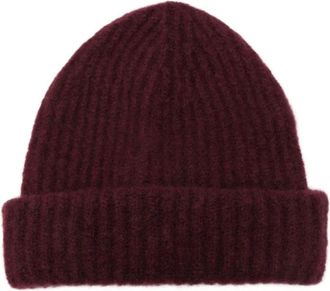 Roberto Collina Accessoires, Heren, Rood, ONE Size, M32051 Muts