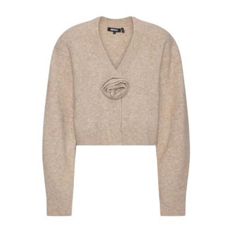 Rotate Cardigans - - Knitwear - Donna - Beige - S