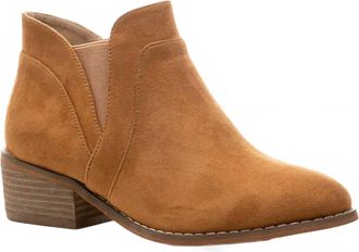 Corkys Footwear Womens Crisp Ankle Booties In Beige