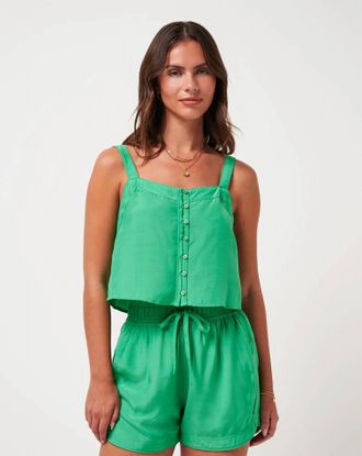 Travis Mathew Savanna Tank In Greenbriar