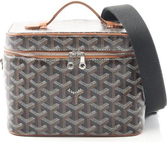 Goyard Pvc Leather Handbag Vanity Bag (Pre-Owned)