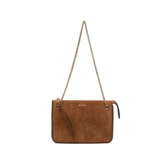 Etro Logo-detail Letaher Shoulder Bag