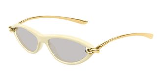 Bottega Veneta BV1390S 007 Womens Sunglasses Size 56