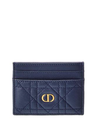 Dior Caro Small Leather Card Holder