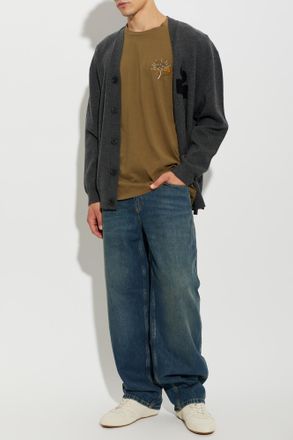 Isabel Marant T-shirt Honore, Mens, Brown