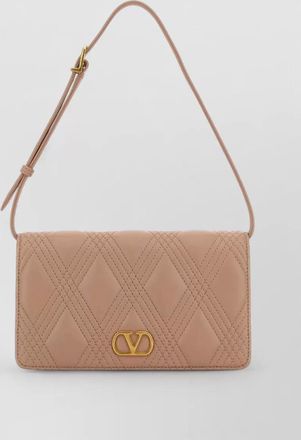 Valentino Garavani vlogo signature leather shoulder bag adjustable