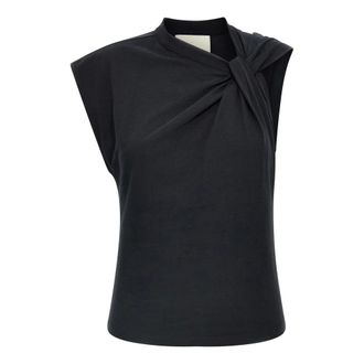 Isabel Marant Tops, Dames, Zwart, M, Katoen, Nayda T-shirt