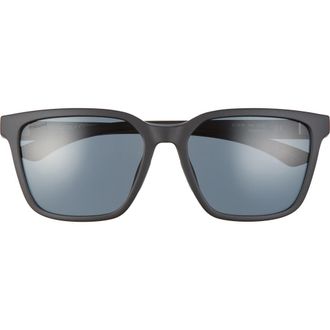 Smith Shoutout Core 57mm Polarized Sunglasses in Matte Black/polarized Gray at Nordstrom