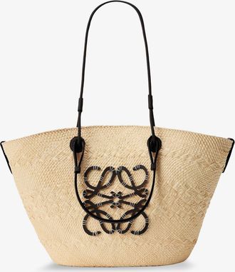 Loewe Borsa a spalla Paulas Ibiza in pelle e palma iraca - LOEWE - gender_Woman