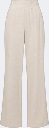 Eleventy Wool and cashmere wide-leg pants