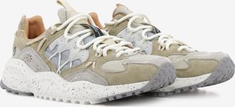 Flower Mountain Yamabushi suede e nylon multicolor