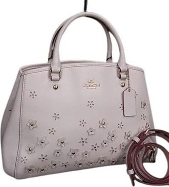 Coach Leather Handbag Shoulder Bag Tote Bag (Pre-Owned)