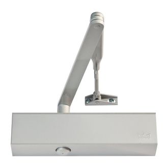 Dorma Dorma - Cierrapuertas De Tijera Ts 83 Bc / &Ouml;d + Dc / Sv Plateado En 3-6 Retardo De Cierre Sin Enganche