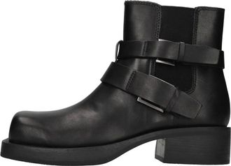 Ash Ash, Schoenen, Dames, Zwart, 37 EU, Leer, Leren Enkellaars