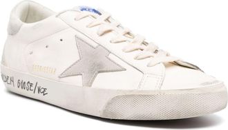 Golden Goose Flat Shoes White/Ice/Grey