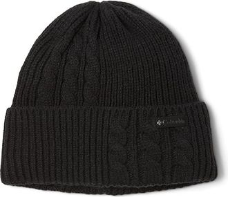 Columbia Agate Passtm Cable Knit Beanie Womens Caps Black (6 1/2-7 1/2), Acrylic