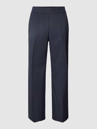 Cambio Cambio Stoffhose mit B&uuml;gelfalten Modell Cameron in Marine, Gr&ouml;&szlig;e 46