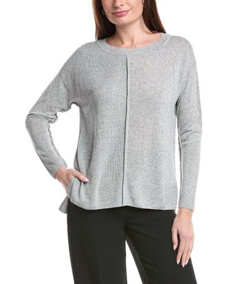 Lafayette 148 New York Multi-Gauge Linen-Blend Sweater