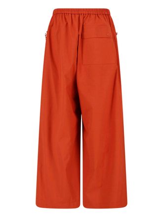 Lacoste Mens Trousers Orange Polyester