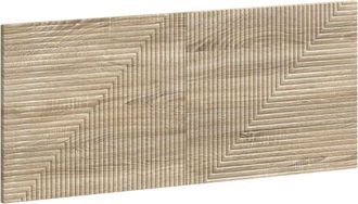 vidaXL Cabecero Montada En La Pared Haarlem Roble Sonoma Vidaxl