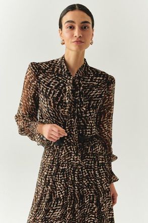 Exquise Kara Chiffon Blouse in Multi Color at Nordstrom, Size Xx-Large