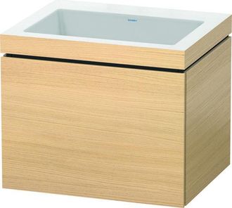 Duravit Duravit - Lavabo Para Muebles L-cube C-bonded Con Base, Colgante