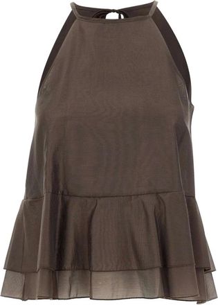 Kaos Mujer, Camisetas, Marr&oacute;n, Talla: XS