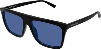Saint Laurent Sunglasses, unisex, Black, Size: 59 MM SL 904 Sunglasses