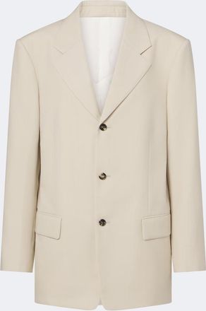 Bottega Veneta Striped wool and cotton blazer