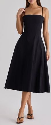 House of CB Dolly A-Line Cocktail Dress in Black at Nordstrom, Size X-Small