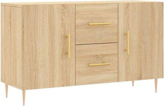 vidaXL Sideboard Sonoma Oak 100x36x60 cm Engineered Wood vidaXL
