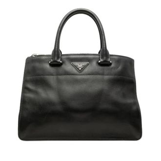 Prada Pre-owned Twin Pocket Satchel - - Pre-owned - Donna - Nero - ONE SIZE
