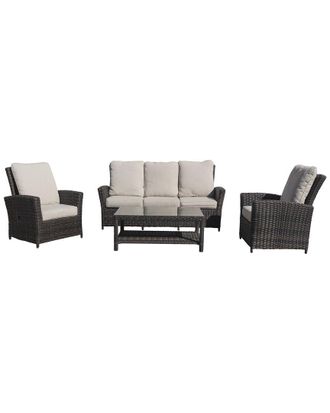 Courtyard Casual Cheshire Recline 4 Pc Sofa Set