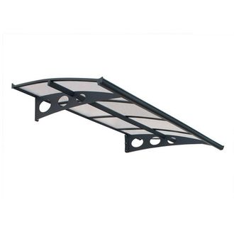 Palram Patio Cover Herald Door Awning Canopy 2230 Mist - L223.5 cm - Grey
