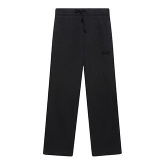 Autry Sweatpants, male, Black, Size: L Cotton Pants With Logo