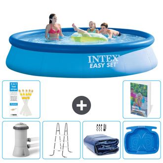 Intex Piscina Easy Set Redonda - 396x84 Cm - 7-piezas S318