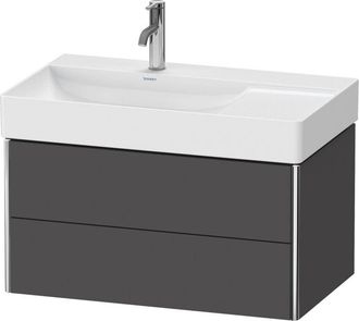 Duravit Duravit - Xsquare Mueble De Ba&ntilde;o De Pared 78,4x46,0 Cm, 2 Cajones