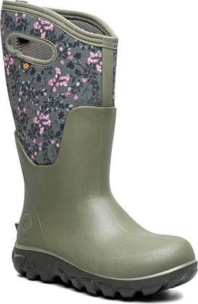 Bogs Classic Seamless Tall Rain Boot in Olive Multi at Nordstrom, Size 11
