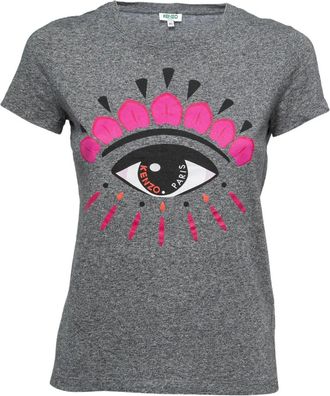 Kenzo T-shirt con grafica - Grigio
