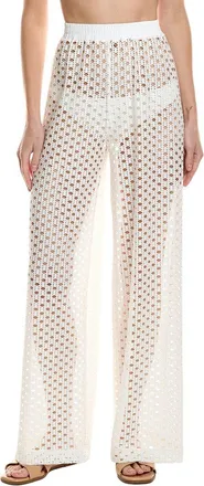 Carmen Marc Valvo Crochet Pant