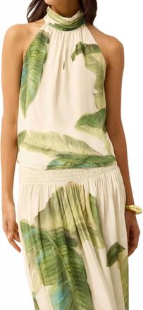 Marie Oliver Goldie Sleeveless Blouse In Beachfront