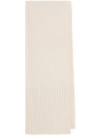 Dolce & Gabbana DNA rechthoekige gebreide sjaal - Beige