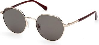 GANT GA7233 32N Mens Sunglasses Gold Size 53