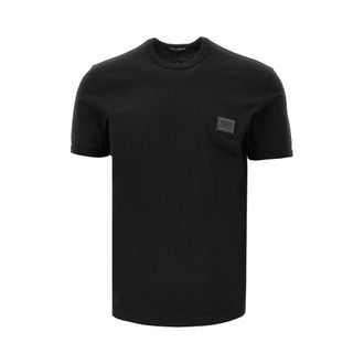 Dolce & Gabbana Logo plate T-shirt Man 46