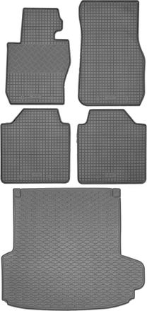 OEM Juego De Alfombrillas De Goma Para Coche Y Maletero Para Bmw Serie 3 F34 Gt Liftback (de Junio De 2013 A Septiembre De 2020)