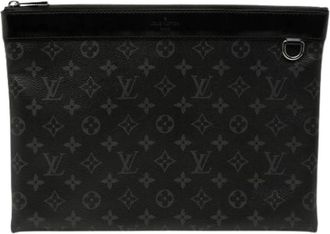 Louis Vuitton Pre-owned Clutches, female, Black, Size: ONE SIZE Pre-owned Discovery Pochette PM