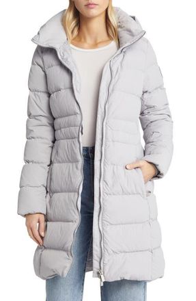 Canada Goose Aurora Water Repellent Hooded 750 Fill Power Down Parka in Moonstone Grey-Pdl Gris at Nordstrom, Size X-Small