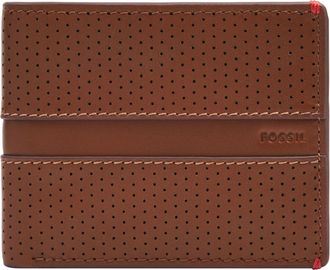 Fossil Mens Sport Tourer Leather Bifold with Flip ID