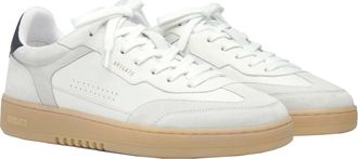 Axel Arigato Mens Sneakers Dice T-Toe White-Gum Upper: Leather Trainers White/gum